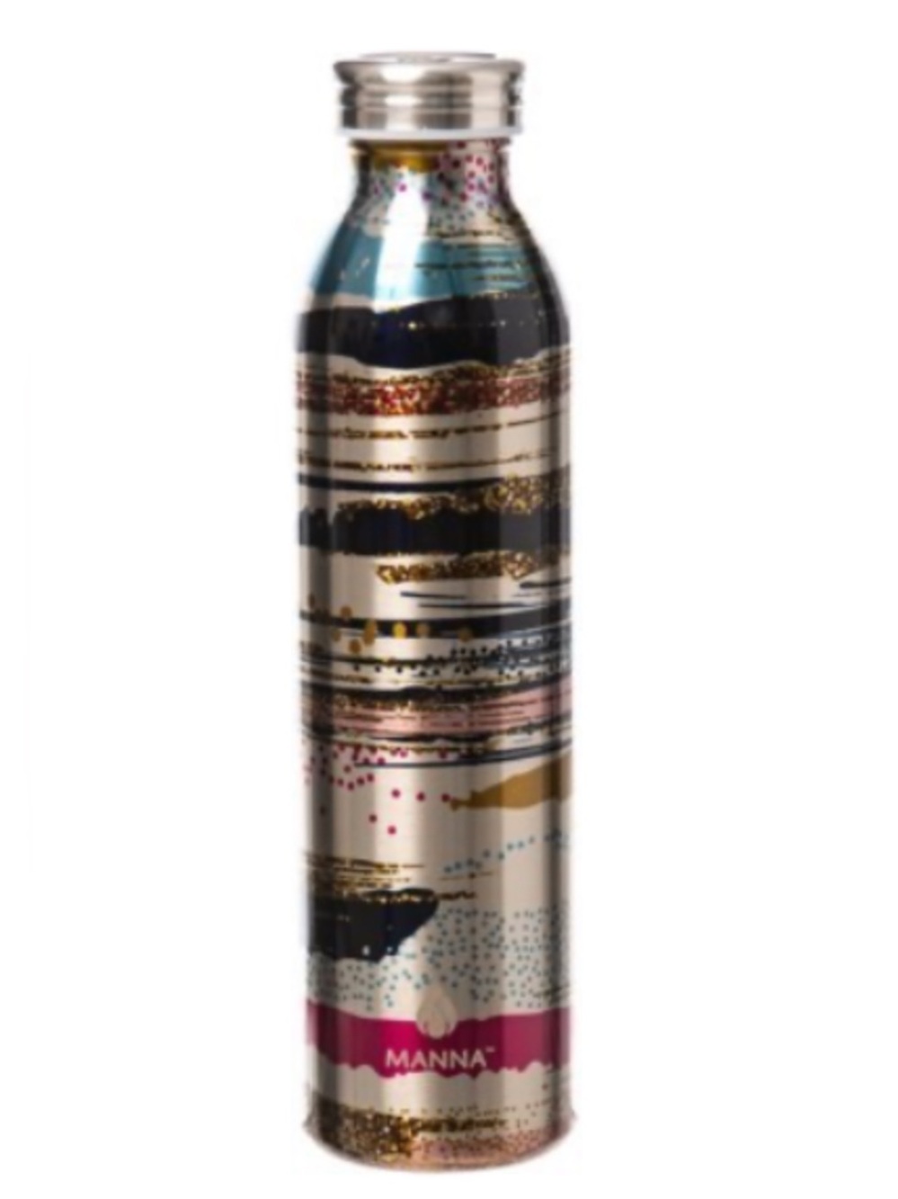 New Manna 20oz Retro Stainless Steel Water Bottle